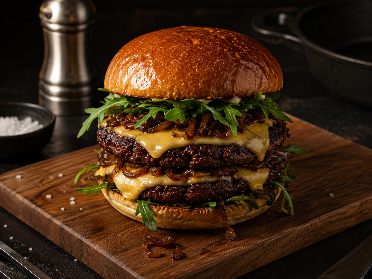 DELUXE GOURMET SMASH BURGER