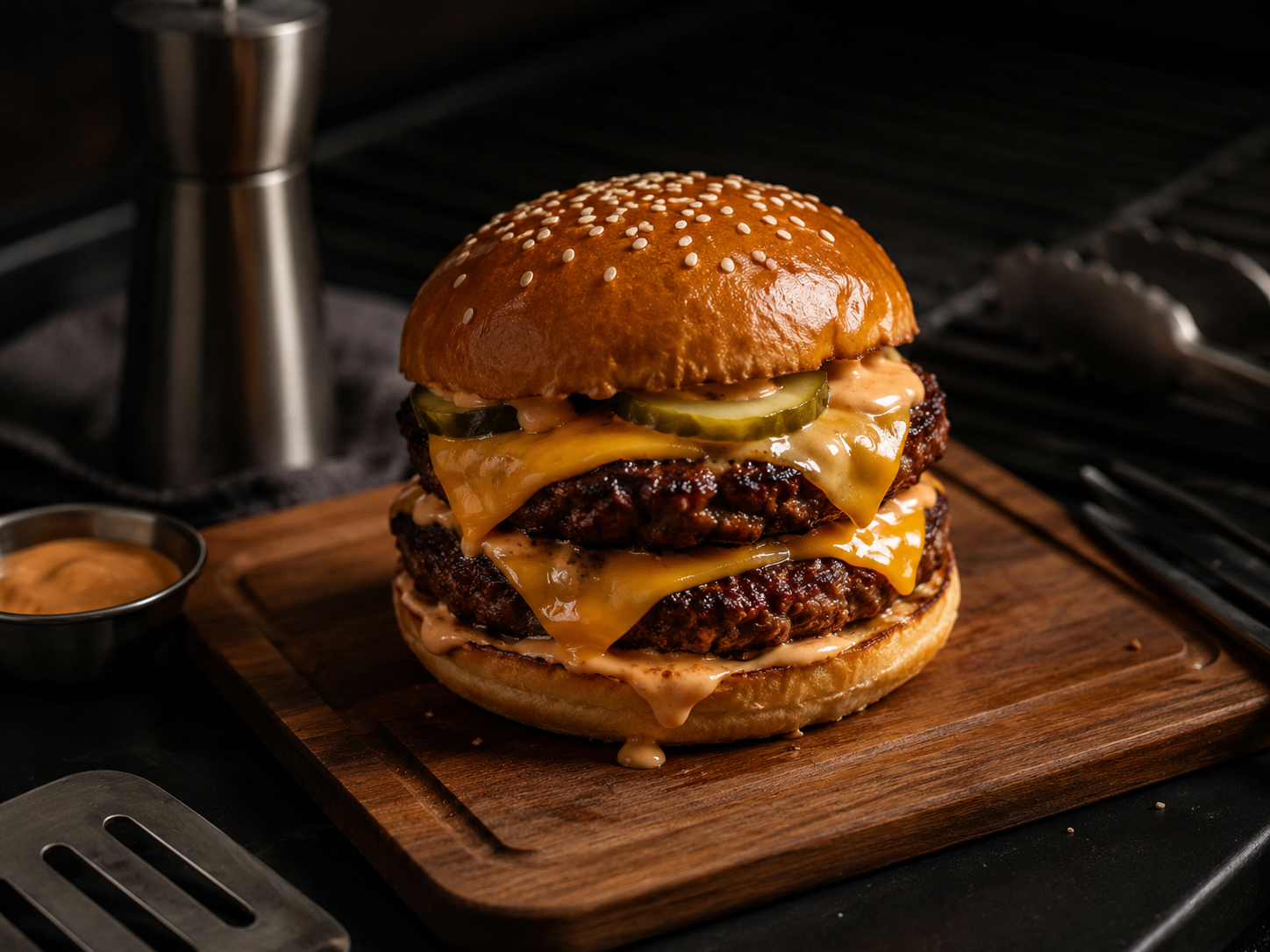 CLASSIC AMERICAN SMASH BURGER